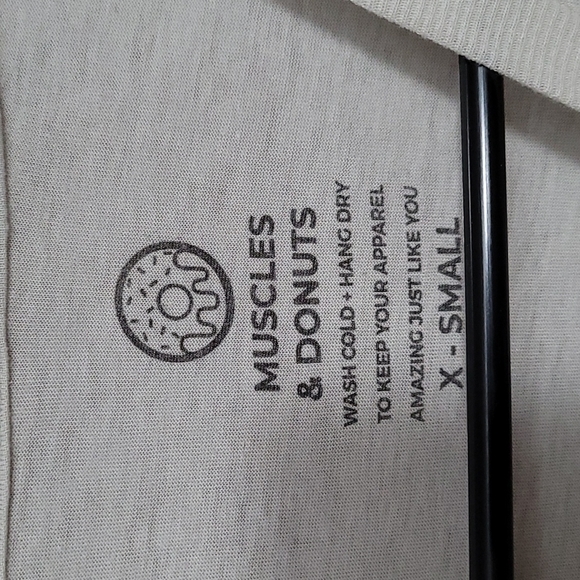 Muscles and Donuts tshirt - Picture 2 of 2